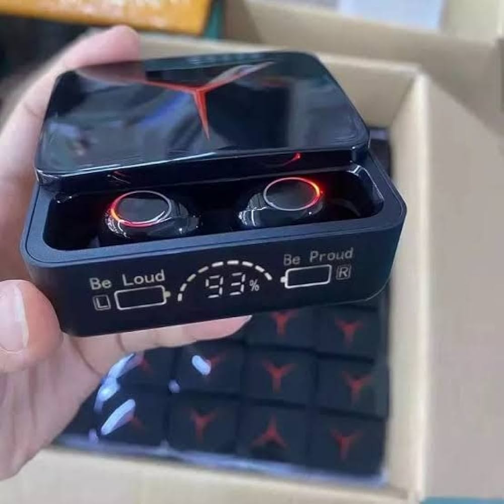 M90 Pro TWS True Wireless Earbuds - Black