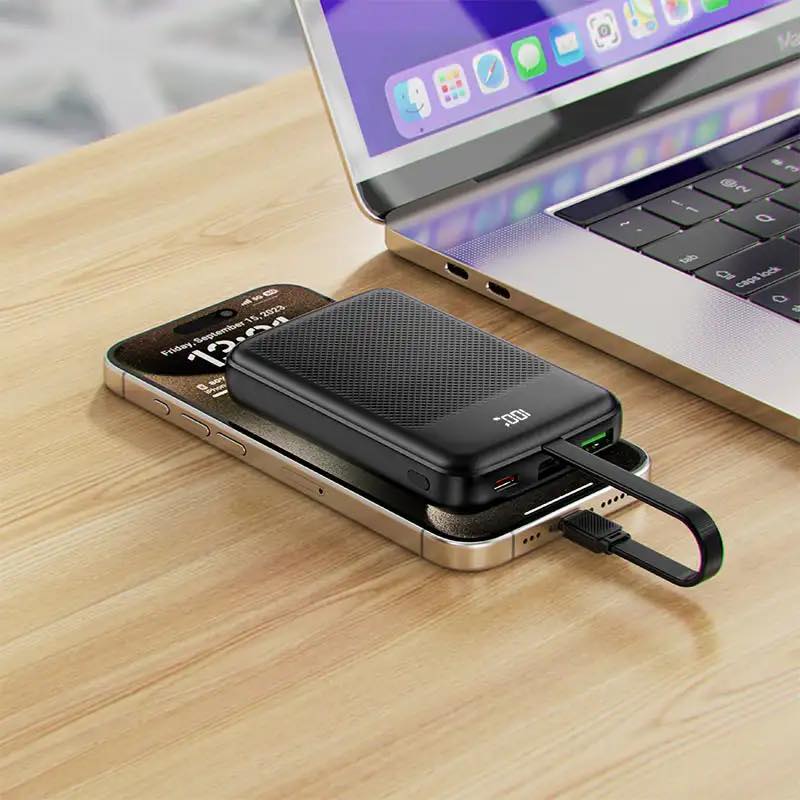 ACEFAST 10000mAh PD 22.5W Fast Power Bank (Built-in Cable)