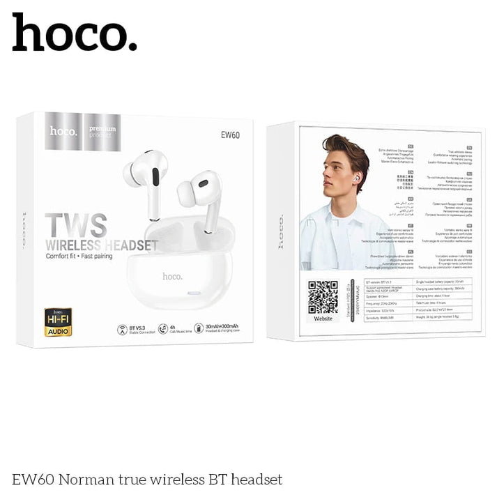 HOCO EW60 Plus Norman — Premium ANC Earbuds!