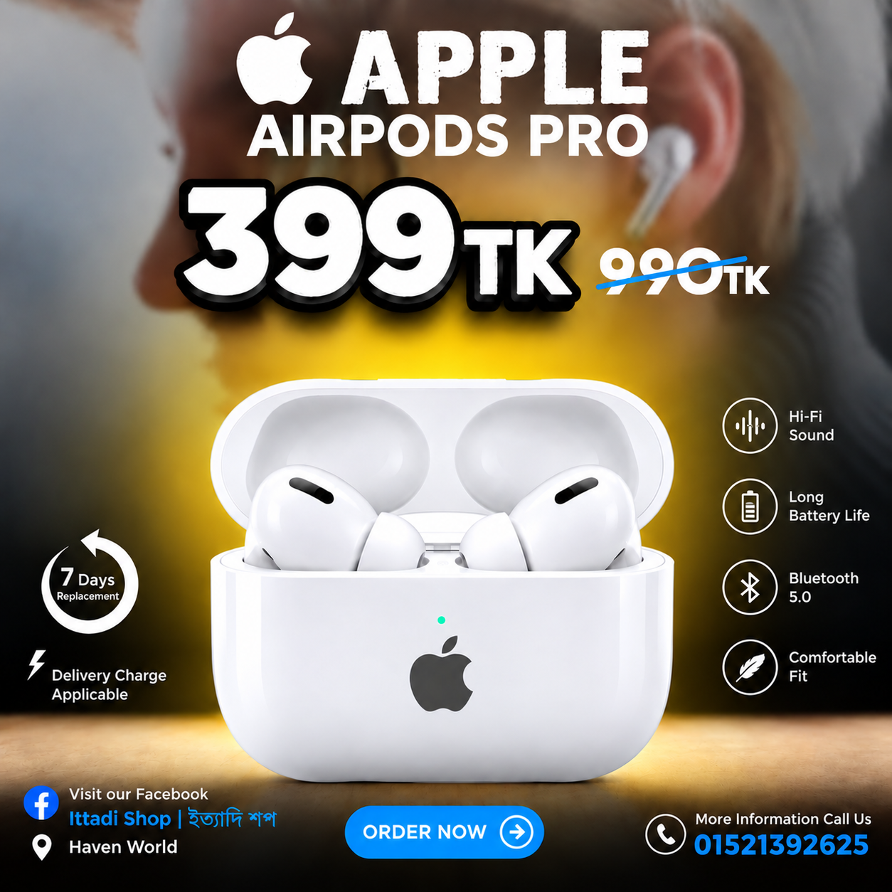 Apple Tws ( White) 