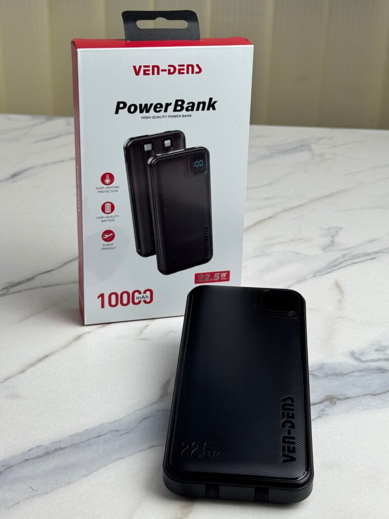 VENDENS POWER BANK ( 10000 mAh)