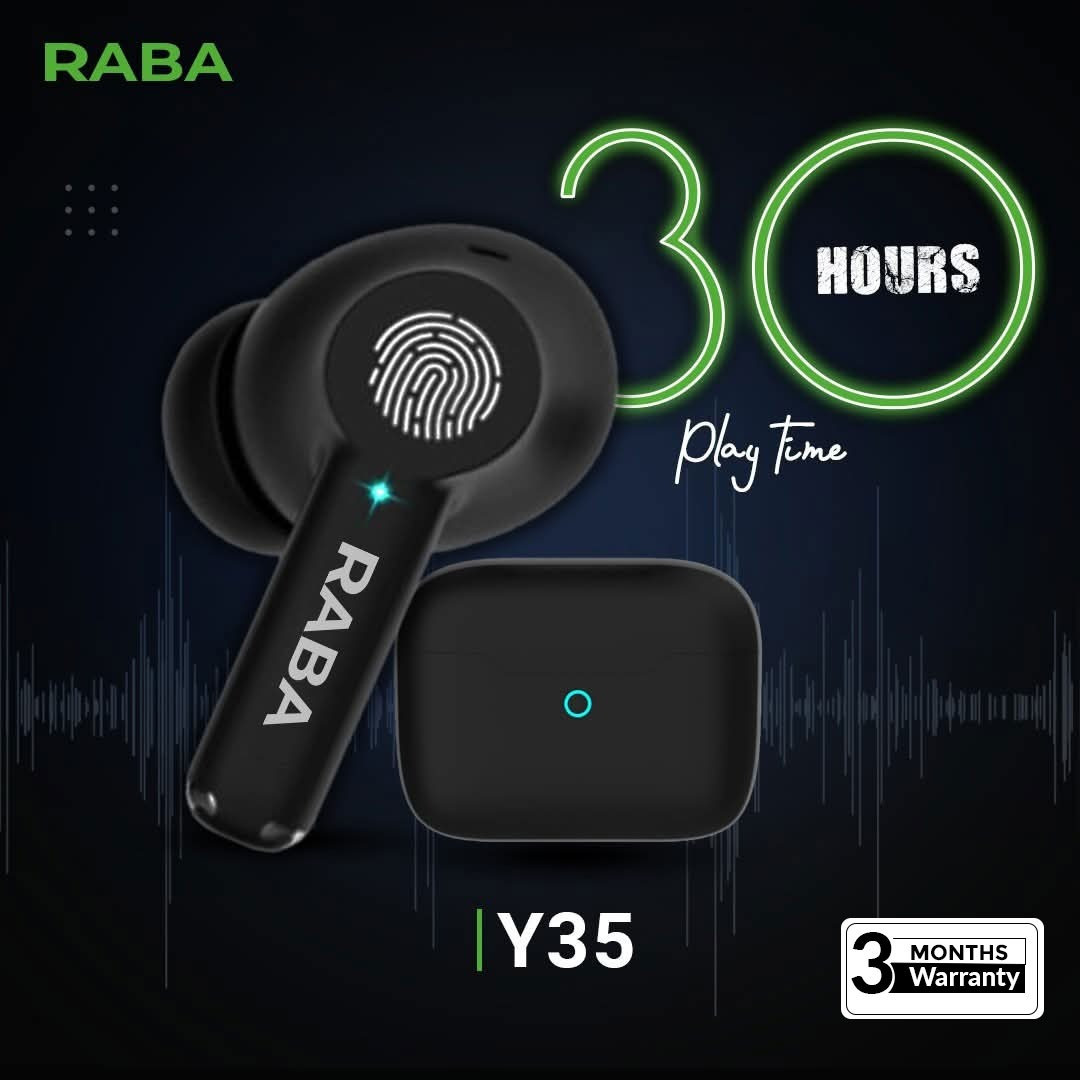 RABA Y35 Original True Wireless Bluetooth Earbuds