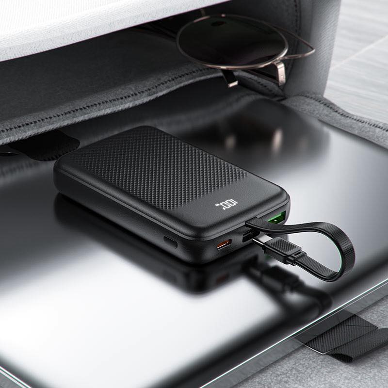 ACEFAST 10000mAh PD 22.5W Fast Power Bank (Built-in Cable)