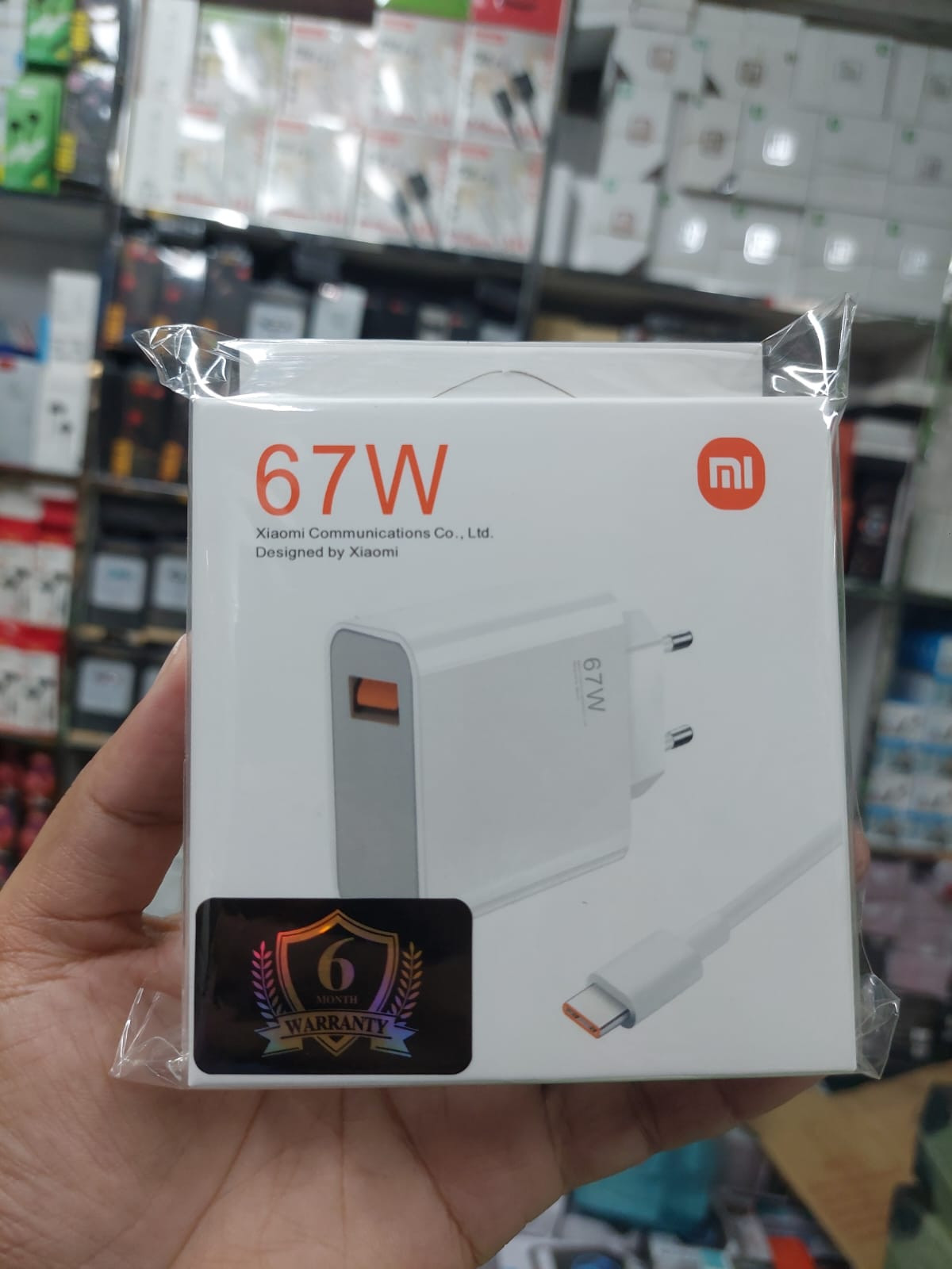 Mi 67watt 2pin Original Quality Type-c Super Fast Charger