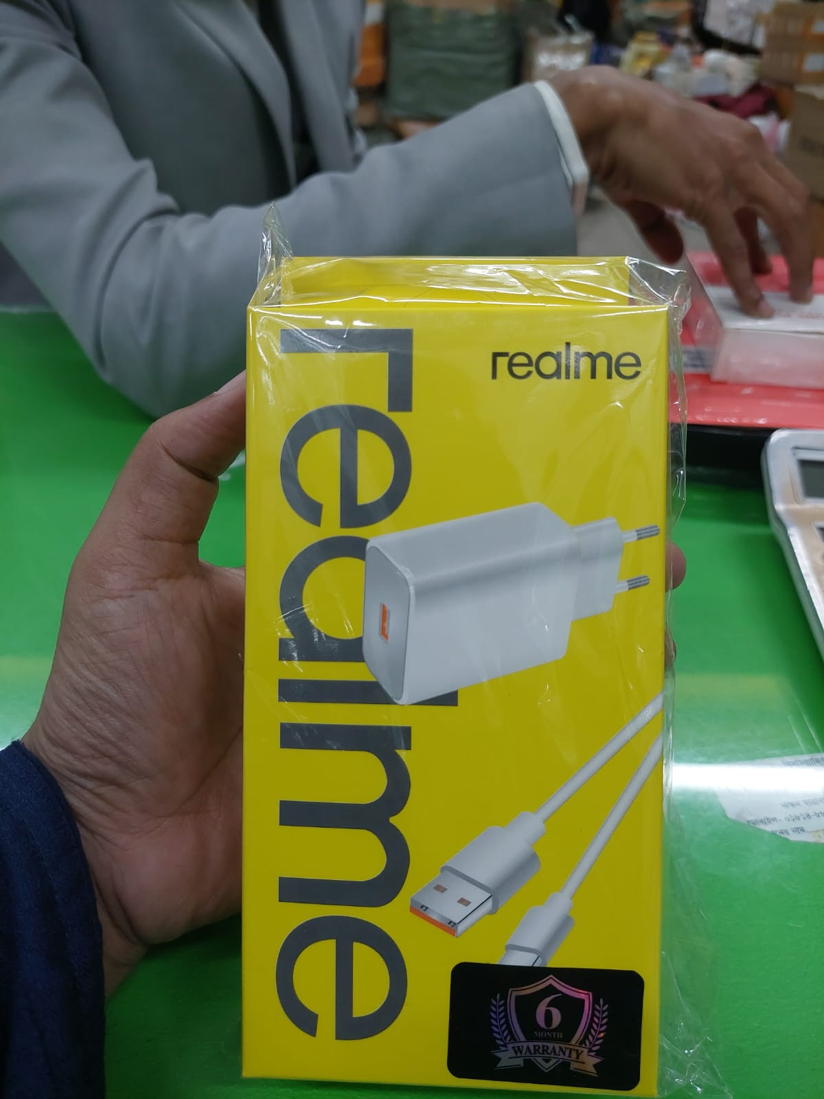 Realme 33W Original Quality Logo Type-c Fast Charger 